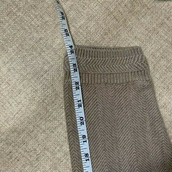 Chaps Ralph Lauren tan knit sz l Polo crew neck sweater long sleeve - Picture 9 of 11